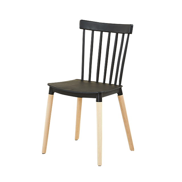 Cadeiras de casamento Cadeiras de sala de jantar Móveis minimalistas e modernos de plástico Cadeira Windsor